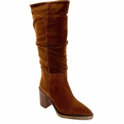 Elégant|Bottes<Alpe Bottes 5219 Daim Cuero Marron