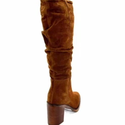 Elégant|Bottes<Alpe Bottes 5219 Daim Cuero Marron