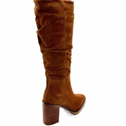 Elégant|Bottes<Alpe Bottes 5219 Daim Cuero Marron