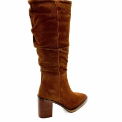 Elégant|Bottes<Alpe Bottes 5219 Daim Cuero Marron