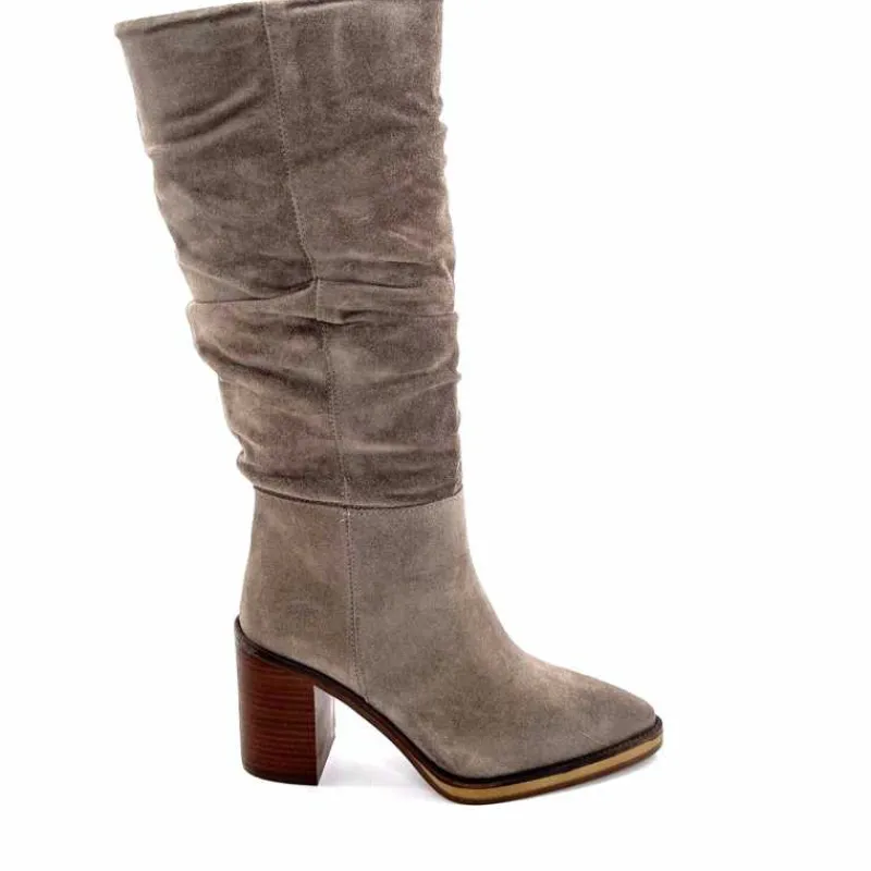 Elégant|Bottes<Alpe Bottes 5219 Daim Oxide Taupe