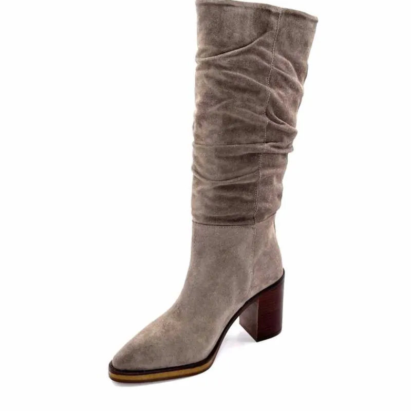 Elégant|Bottes<Alpe Bottes 5219 Daim Oxide Taupe