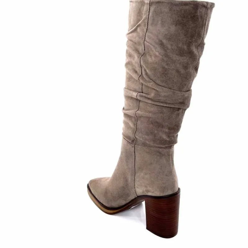 Elégant|Bottes<Alpe Bottes 5219 Daim Oxide Taupe