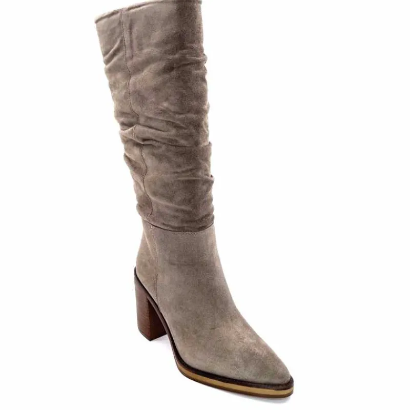 Elégant|Bottes<Alpe Bottes 5219 Daim Oxide Taupe