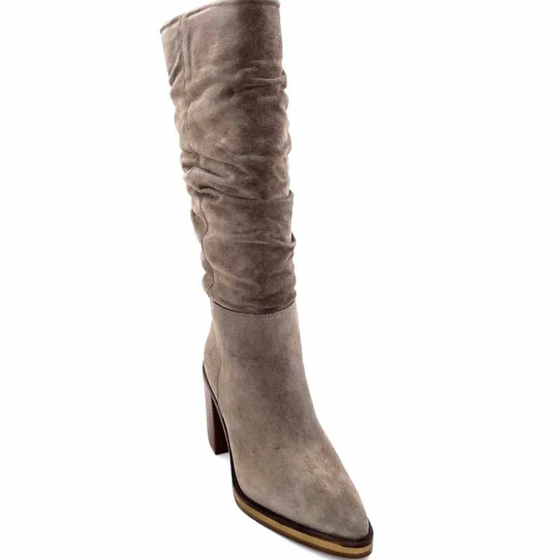 Elégant|Bottes<Alpe Bottes 5219 Daim Oxide Taupe