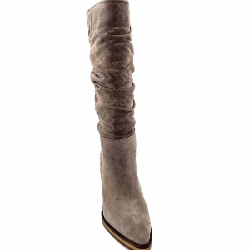 Elégant|Bottes<Alpe Bottes 5219 Daim Oxide Taupe
