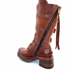 Rock|Mi-bottes<AS 98 Bottes AS98 A89321 Cuir Marron