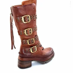 Rock|Mi-bottes<AS 98 Bottes AS98 A89321 Cuir Marron