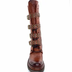 Rock|Mi-bottes<AS 98 Bottes AS98 A89321 Cuir Marron