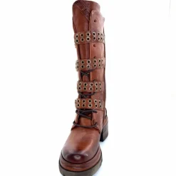 Rock|Mi-bottes<AS 98 Bottes AS98 A89321 Cuir Marron