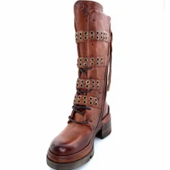 Rock|Mi-bottes<AS 98 Bottes AS98 A89321 Cuir Marron