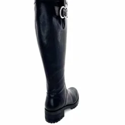 Rock|Bottes<Minka Bottes Bikers Howard Cuir Lavato Noir