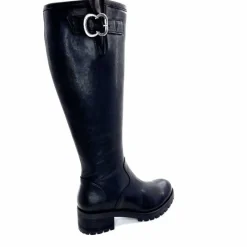 Rock|Bottes<Minka Bottes Bikers Howard Cuir Lavato Noir
