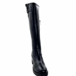 Rock|Bottes<Minka Bottes Bikers Howard Cuir Lavato Noir