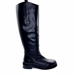 Basic|Bottes<marcha / m.moustafa Bottes Cavalières Ivoire E951 Flory Cuir Noir