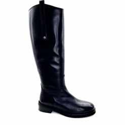 Basic|Bottes<marcha / m.moustafa Bottes Cavalières Ivoire E951 Flory Cuir Noir
