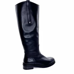 Basic|Bottes<marcha / m.moustafa Bottes Cavalières Ivoire E951 Flory Cuir Noir