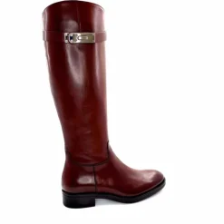 Bijoux|Basic<Triver Flight Bottes Cavalières 599 09 Cuir Marron