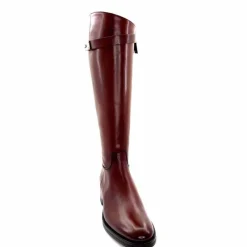 Bijoux|Basic<Triver Flight Bottes Cavalières 599 09 Cuir Marron