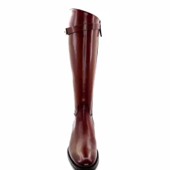Bijoux|Basic<Triver Flight Bottes Cavalières 599 09 Cuir Marron