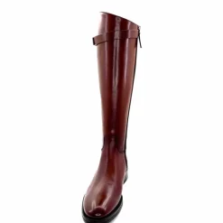Bijoux|Basic<Triver Flight Bottes Cavalières 599 09 Cuir Marron