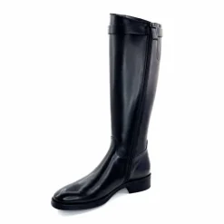 Bijoux|Basic<Triver Flight Bottes Cavalières 599 09 Cuir Noir