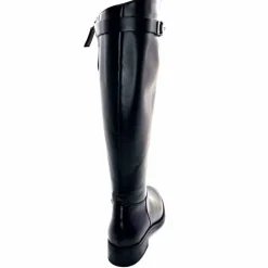 Bijoux|Basic<Triver Flight Bottes Cavalières 599 09 Cuir Noir