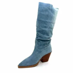 Rock|Bottines Eté<Alpe Bottes d'été 50171126 Daim Ciel Bleu