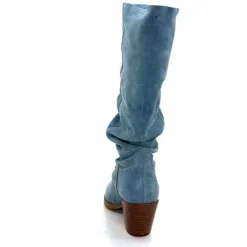 Rock|Bottines Eté<Alpe Bottes d'été 50171126 Daim Ciel Bleu