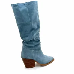 Rock|Bottines Eté<Alpe Bottes d'été 50171126 Daim Ciel Bleu