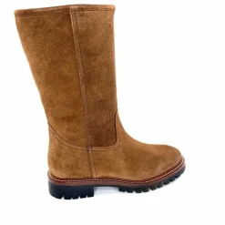 Neige|Basic<Alpe Bottes Fourrées 5206 Daim Castagna Marron