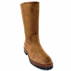 Neige|Basic<Alpe Bottes Fourrées 5206 Daim Castagna Marron