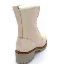 Neige|Montagne<gemilli sarl - hooper Bottes Fourrées Hooper Shoes Alix Cuir Crème