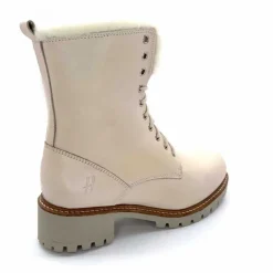 Neige|Montagne<gemilli sarl - hooper Bottes Fourrées Hooper Shoes Alix Cuir Crème