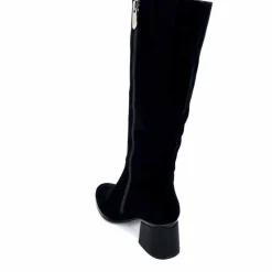 Soirée|Bottes<Elue Par Nous Bottes Genouillère Sariegois Daim Noir