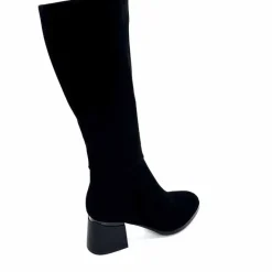 Soirée|Bottes<Elue Par Nous Bottes Genouillère Sariegois Daim Noir