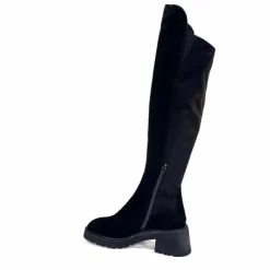 Elégant|Bottes<Donna Carolina Bottes Genouillères 50.299.076.001 Daim Noir