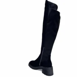 Elégant|Bottes<Donna Carolina Bottes Genouillères 50.299.076.001 Daim Noir