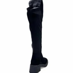 Elégant|Bottes<Donna Carolina Bottes Genouillères 50.299.076.001 Daim Noir