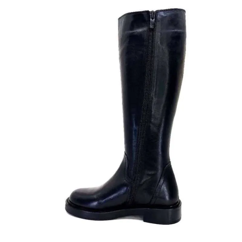 Rock|Bottes<398-ivoire Bottes Ivoire 5276 Alexis Cuir Noir