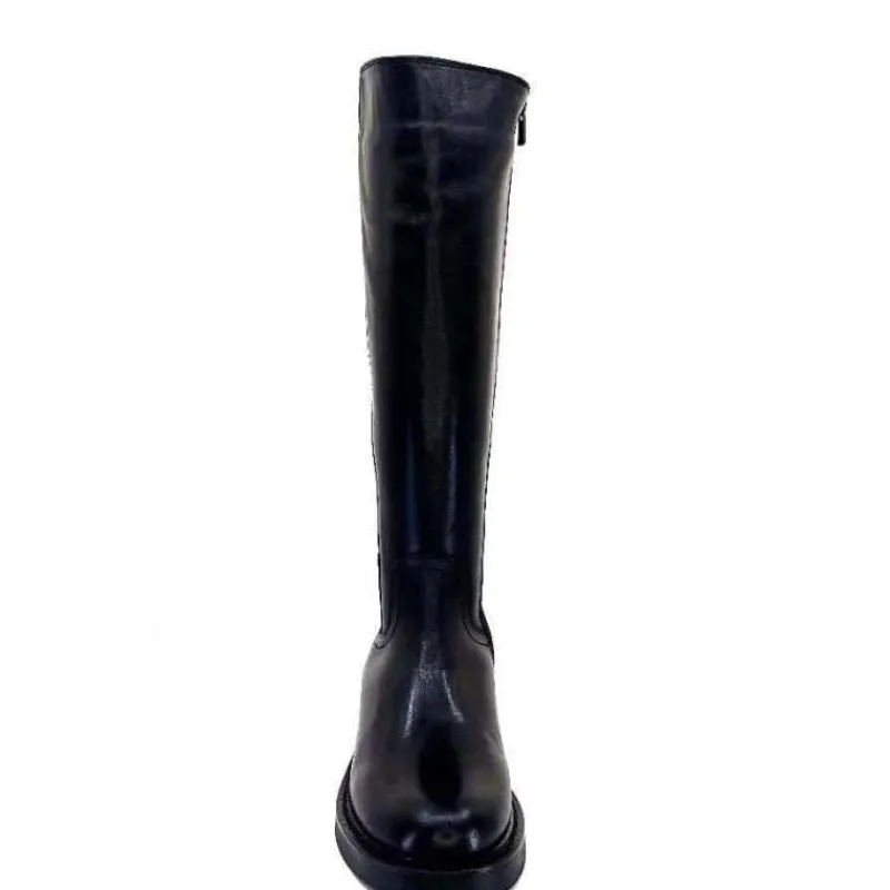 Rock|Bottes<398-ivoire Bottes Ivoire 5276 Alexis Cuir Noir