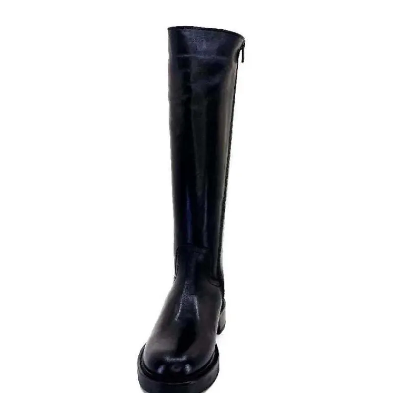Rock|Bottes<398-ivoire Bottes Ivoire 5276 Alexis Cuir Noir