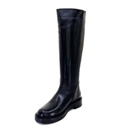 Rock|Bottes<398-ivoire Bottes Ivoire 5276 Alexis Cuir Noir
