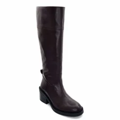 Elégant|Bottes<398-ivoire Bottes Ivoire 5385 Cuir Marron