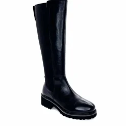 Basic|Bottes<Ivoire0130a Bottes Ivoire 895463 Cuir Noir