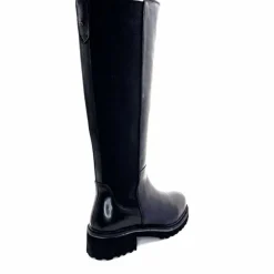 Basic|Bottes<Ivoire0130a Bottes Ivoire 895463 Cuir Noir