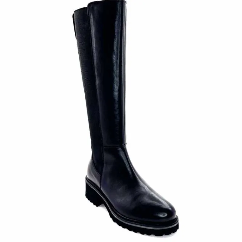 Basic|Bottes<Ivoire0130a Bottes Ivoire 895463 Cuir Noir