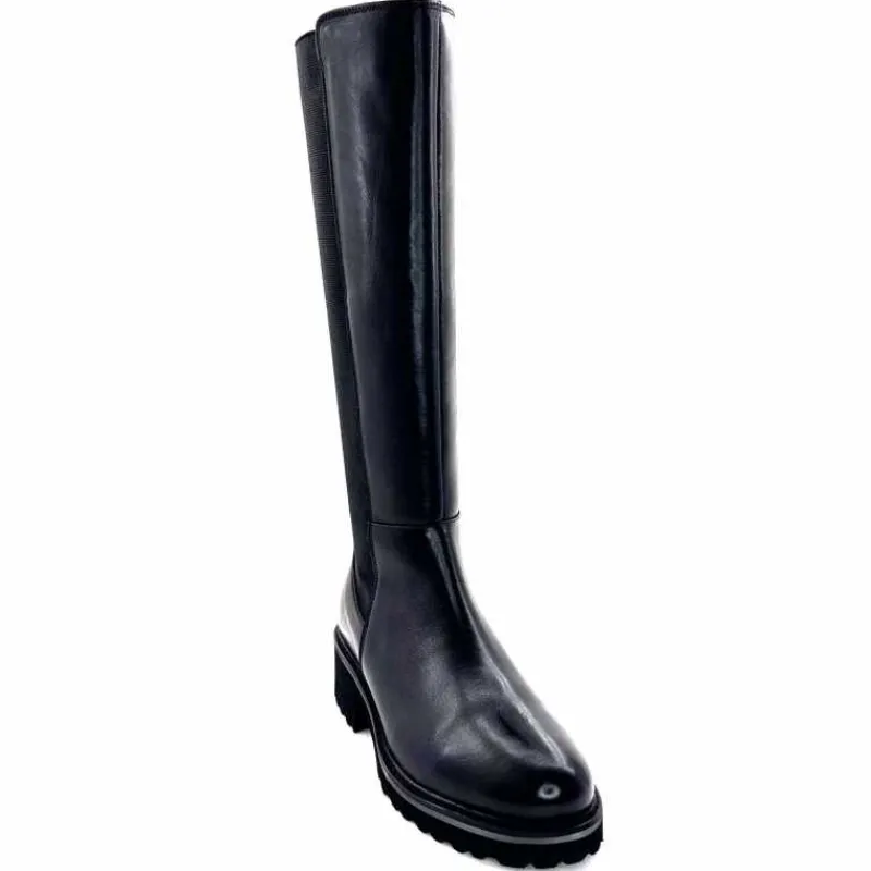 Basic|Bottes<Ivoire0130a Bottes Ivoire 895463 Cuir Noir