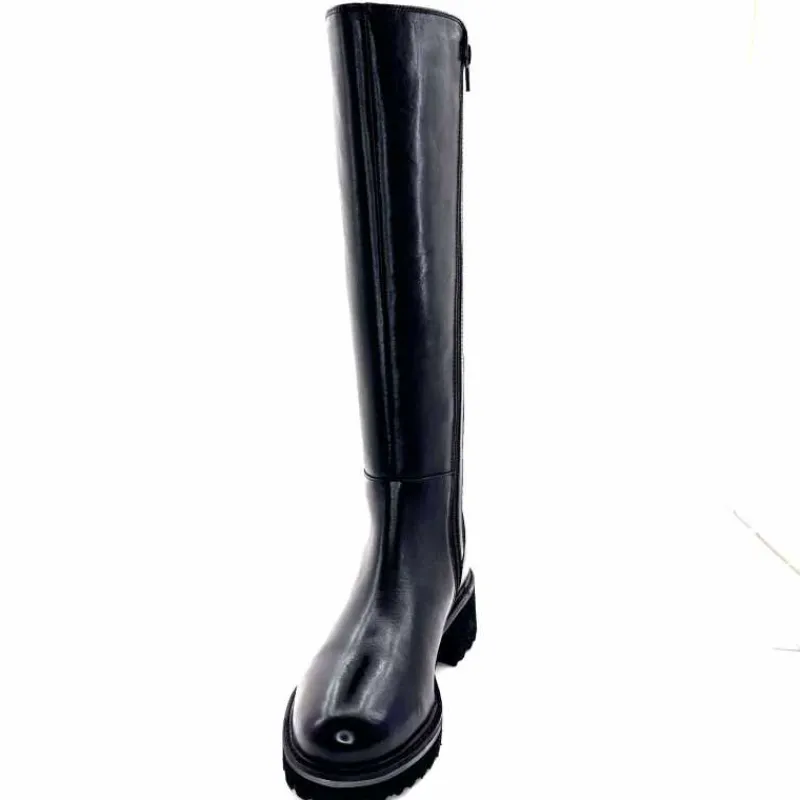 Basic|Bottes<Ivoire0130a Bottes Ivoire 895463 Cuir Noir
