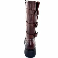 Rock|Bottes<Mjus Bottes L44304 201 Cuir Marron